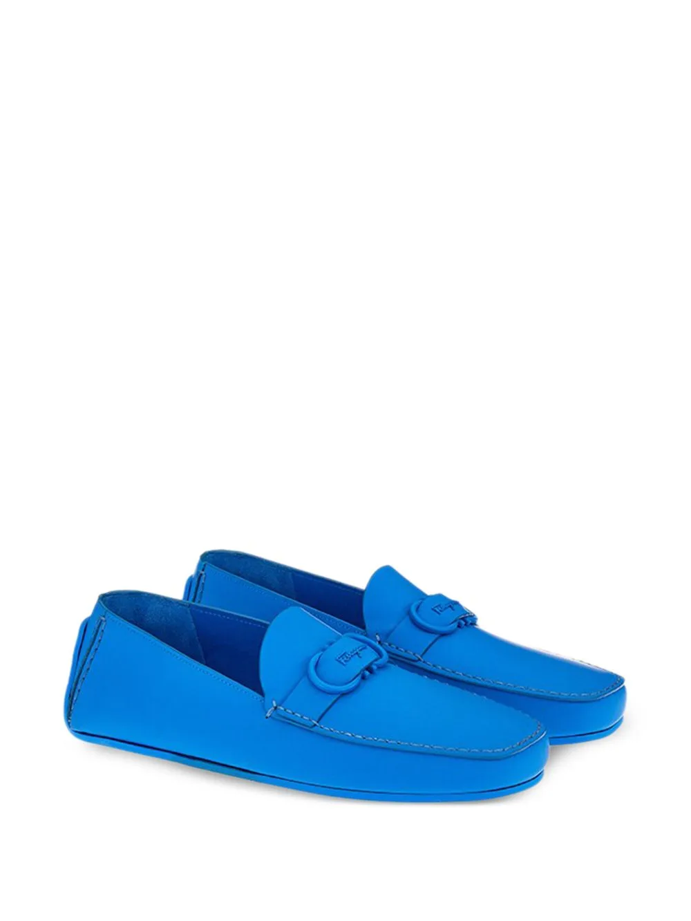 Gancini-Plaque Loafers by Ferragamo