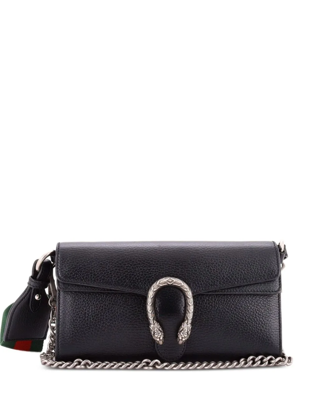 Dionysus East-West Flap Bag Leather Small Shoulder Bag by Gucci Pre-Owned