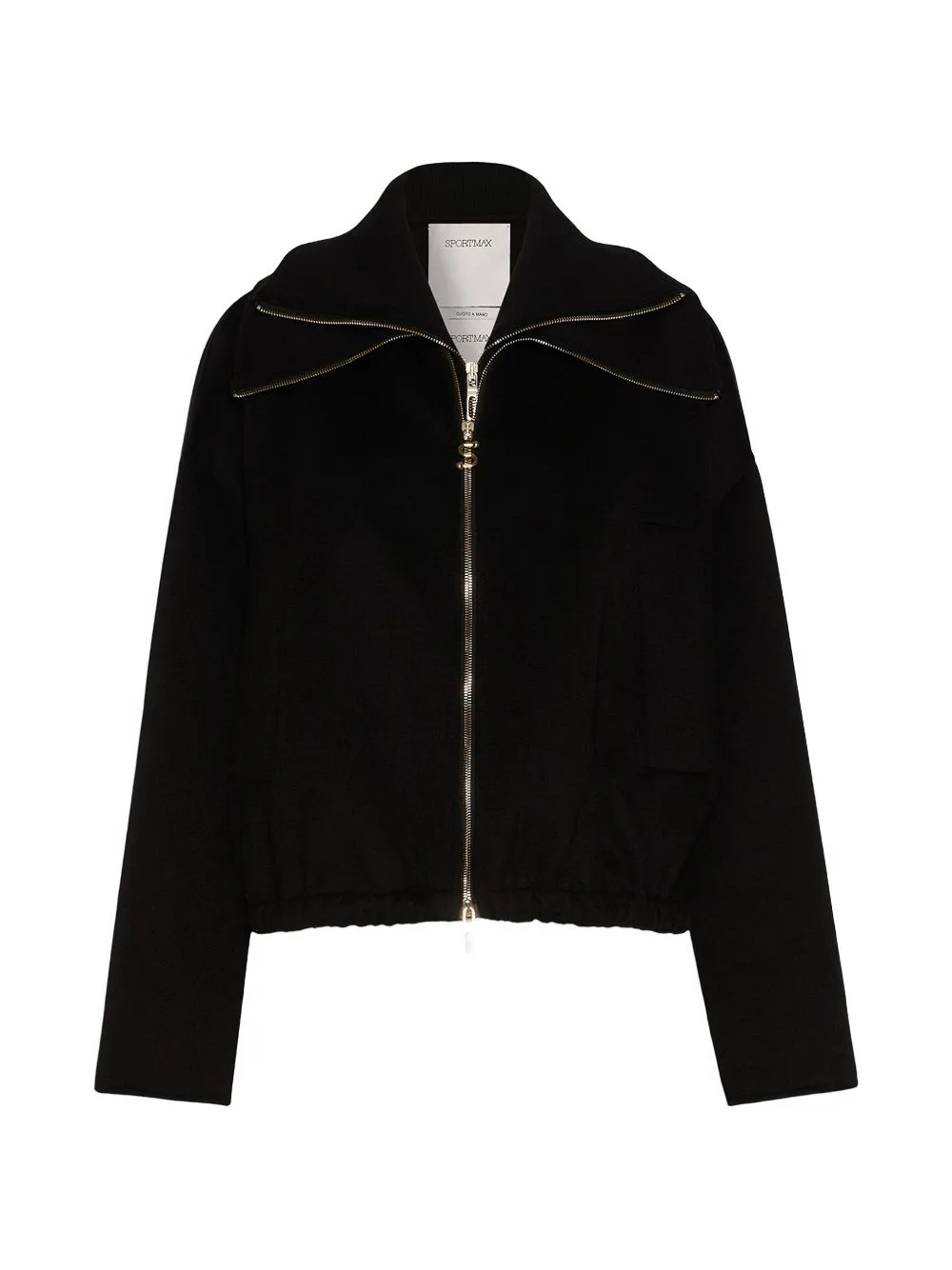 Zip-Up Wool Jacket by Sportmax