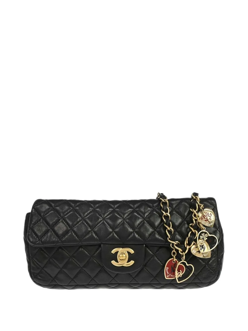 2009-2010 Valentine East West Shoulder Bag by CHANEL Pre-Owned