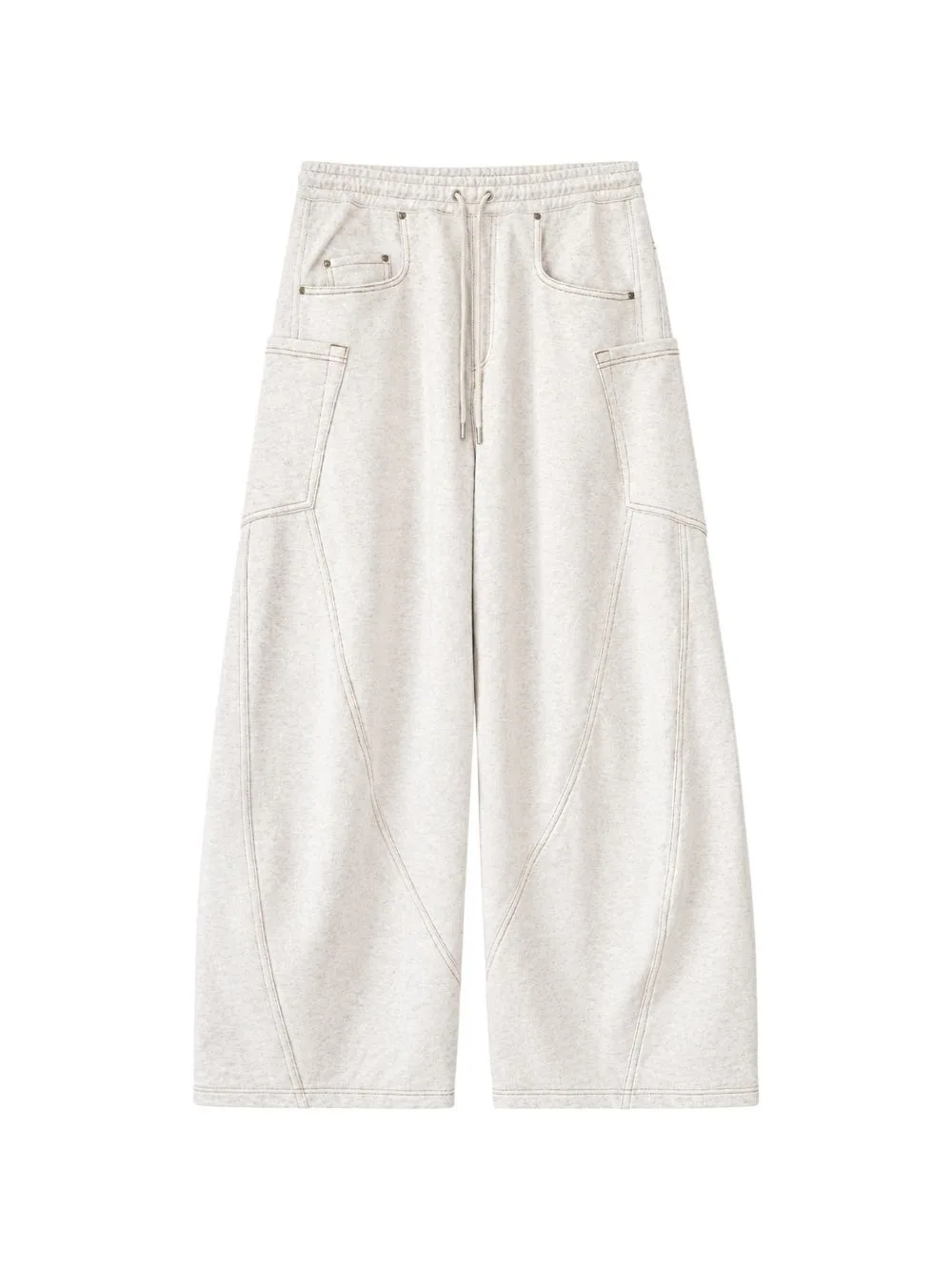 Paneled Track Pants by KHOKI