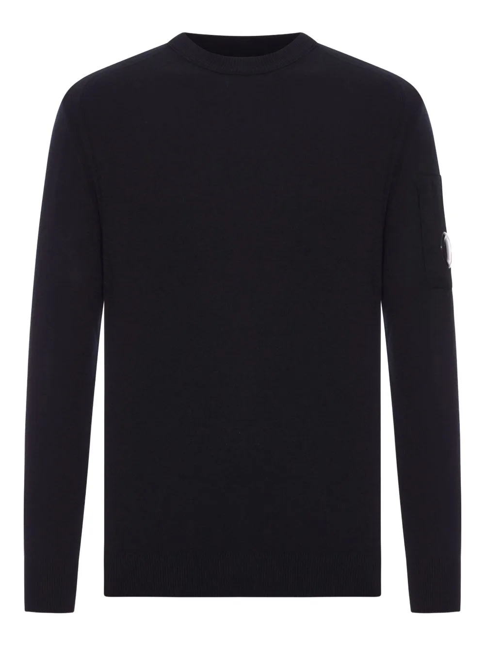 Pocket-Detail Crew-Neck Sweater by C.P. Company