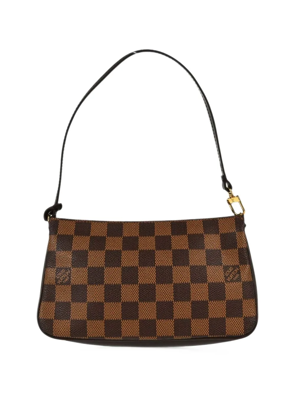Damier Navona Check-Pattern Shoulder Bag by Louis Vuitton Pre-Owned