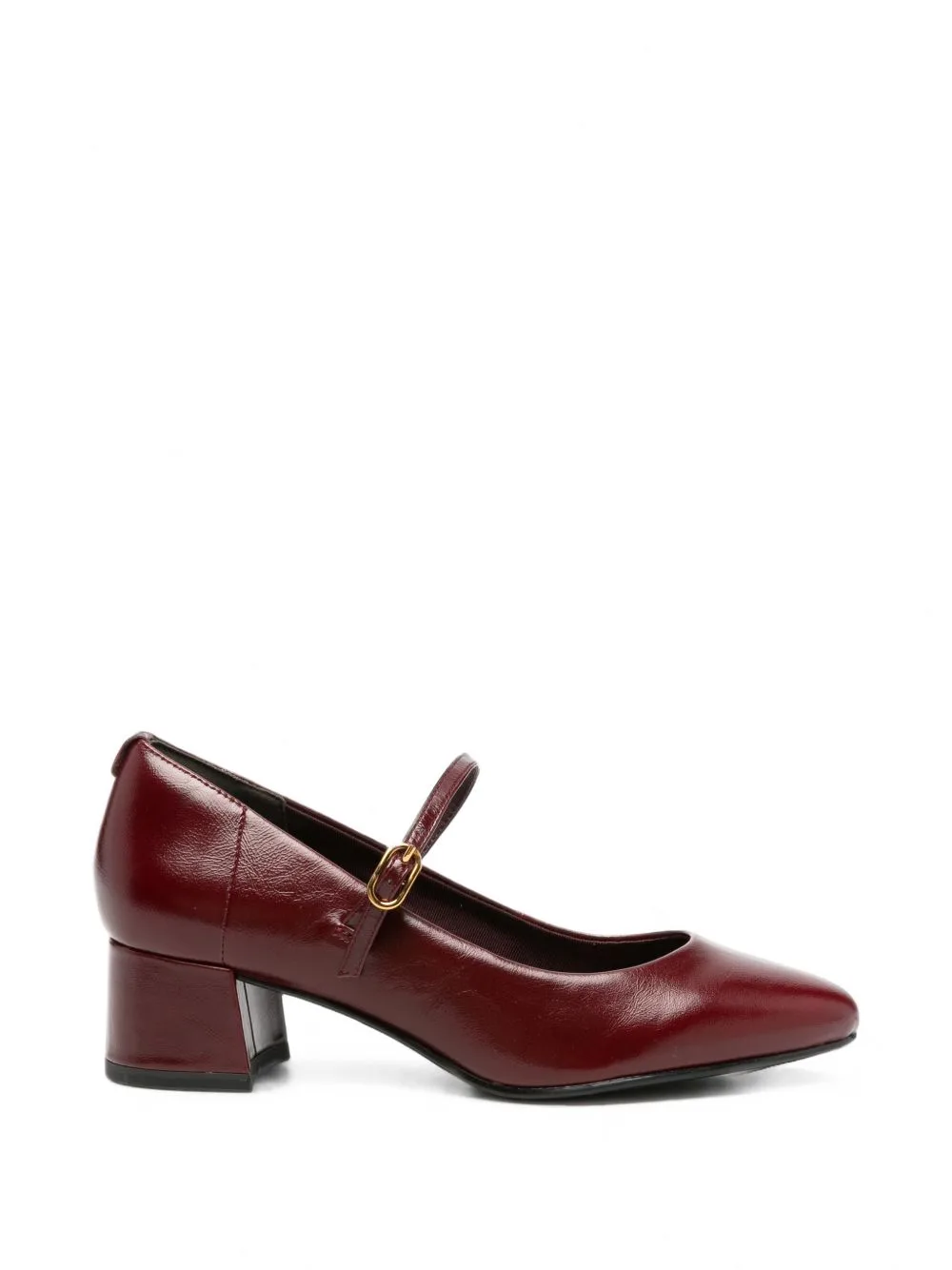 Buckle-Strap Block-Heel Pumps by TAMARIS