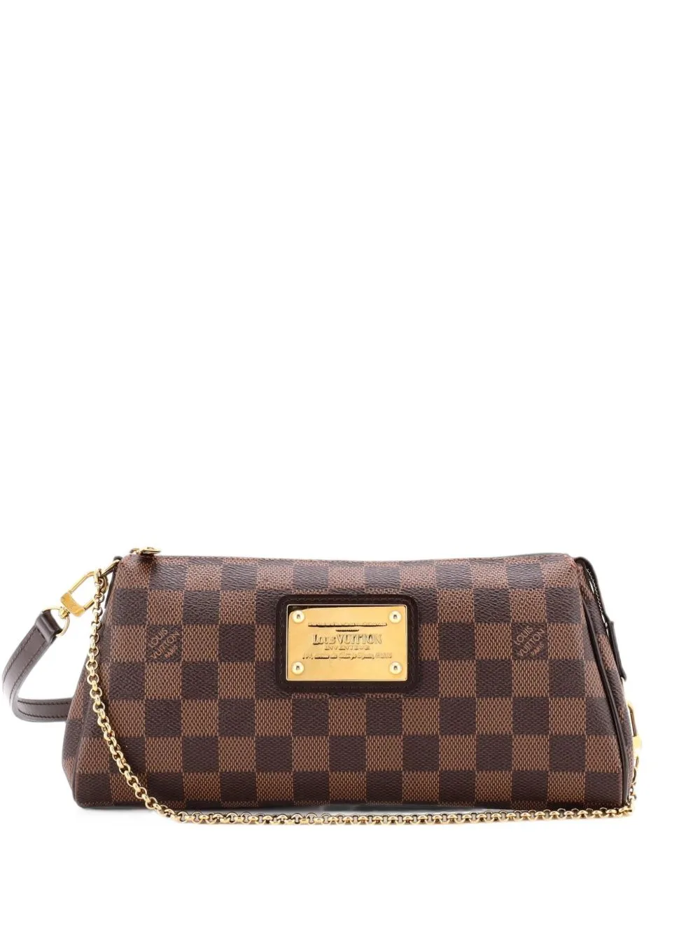 Eva Handbag Damier Clutch Bag by Louis Vuitton Pre-Owned