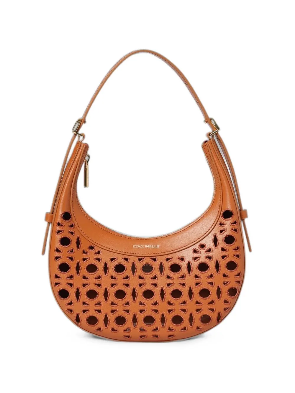 Whisper Perforated Shoulder Bag by Coccinelle
