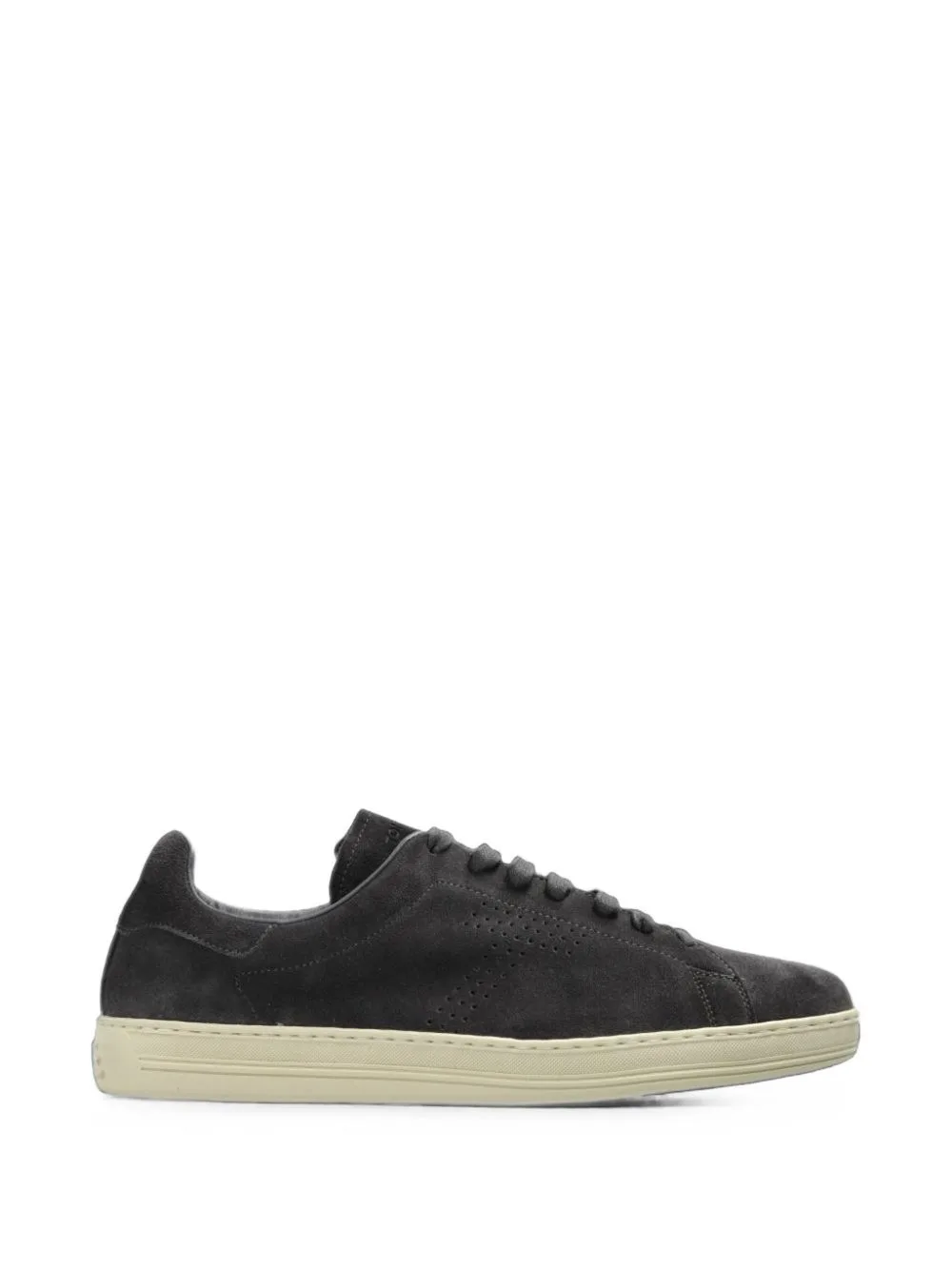 Warwick Perforated-Logo Suede Sneakers by TOM FORD