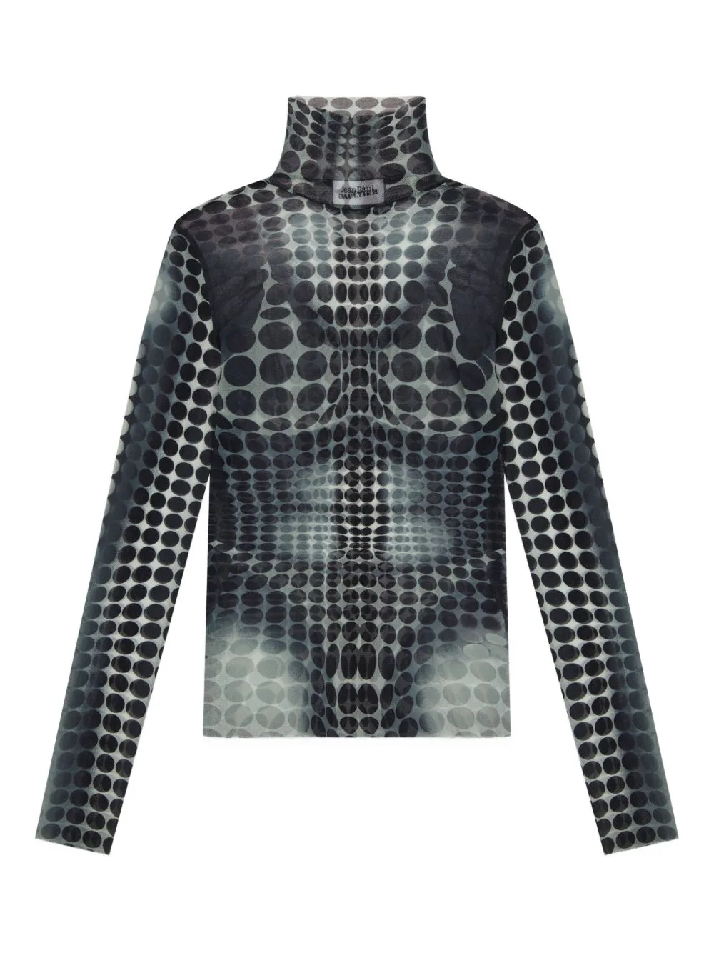 Long-Sleeve High-Neck Top by Jean Paul Gaultier