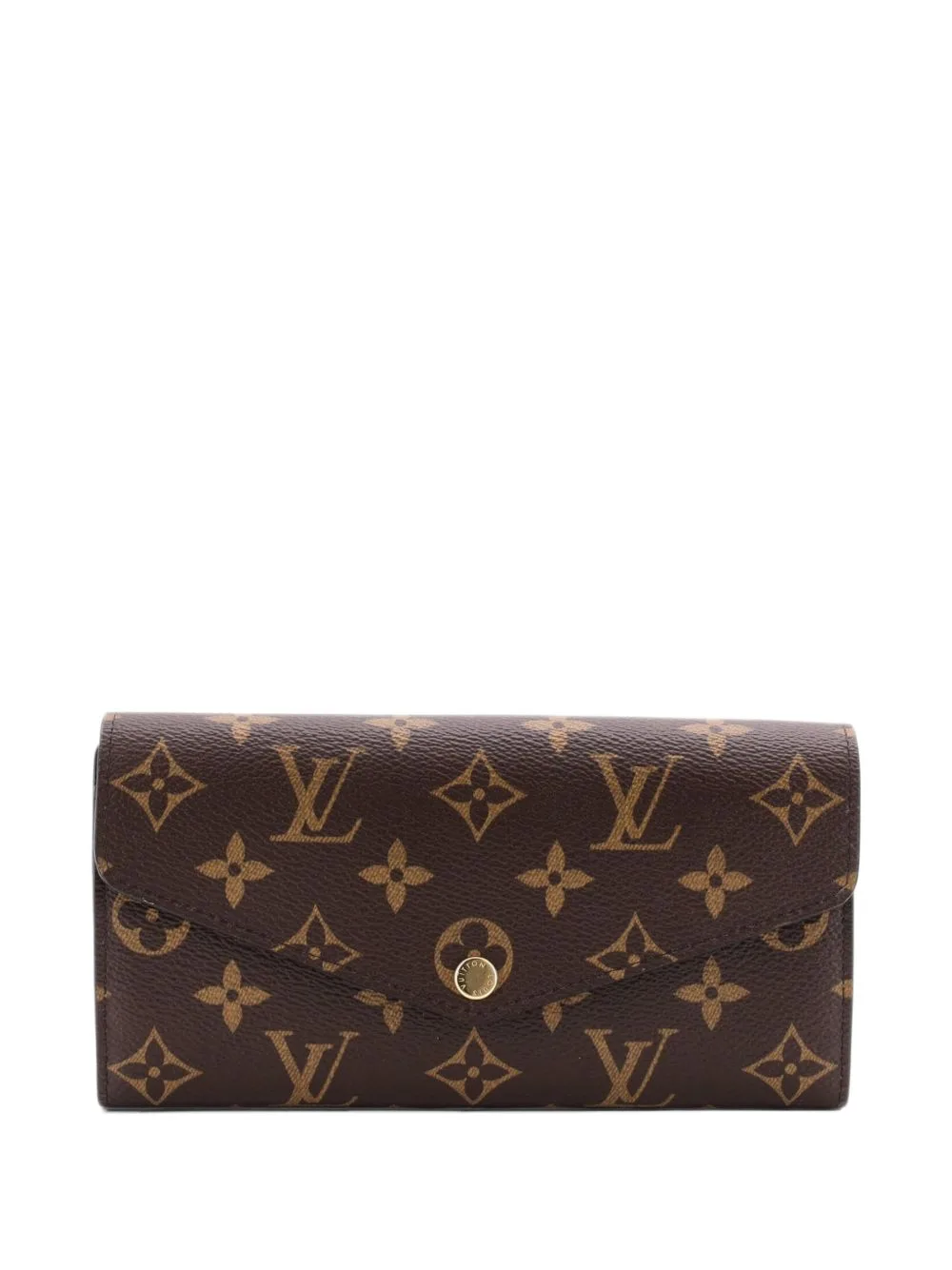 Sarah Wallet NM Monogram Canvas Small Wallets by Louis Vuitton Pre-Owned