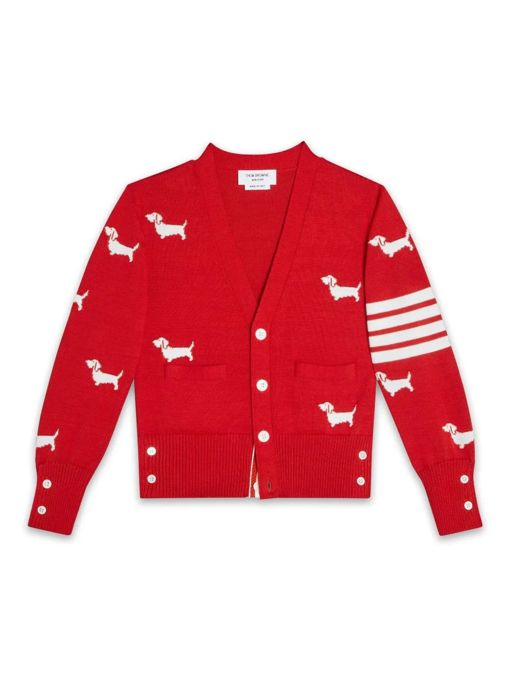 Hector Cardigan by Thom Browne Kids