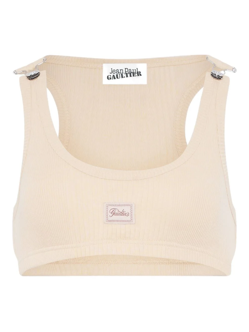Ribbed Buckled Top by Jean Paul Gaultier