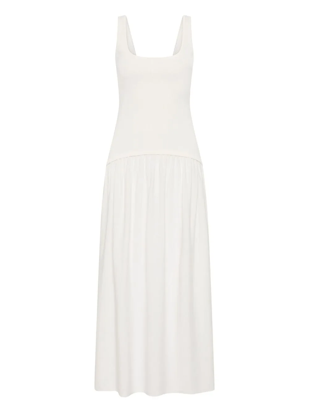Kristen Midi Square Neck Dress by Rebecca Vallance