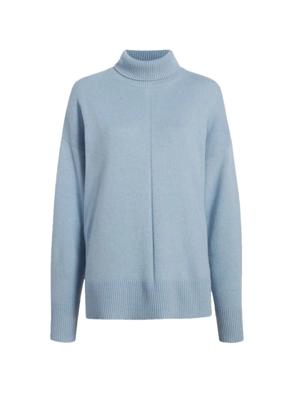 Seam-Detail Cashmere Turtleneck Sweater by Another Tomorrow