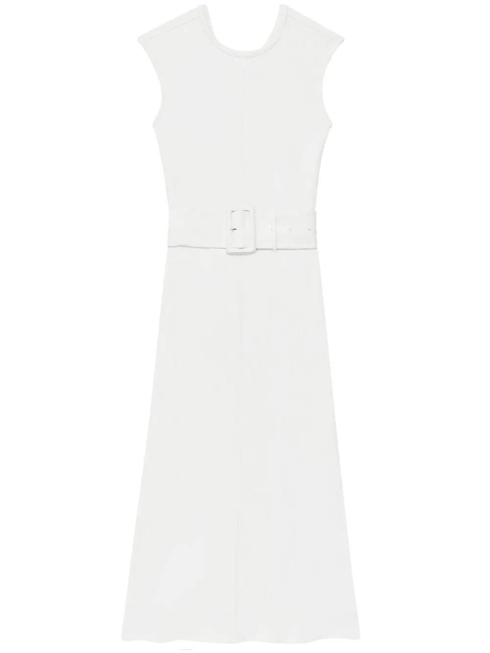Belted Bias-Cut Midi Dress by Another Tomorrow