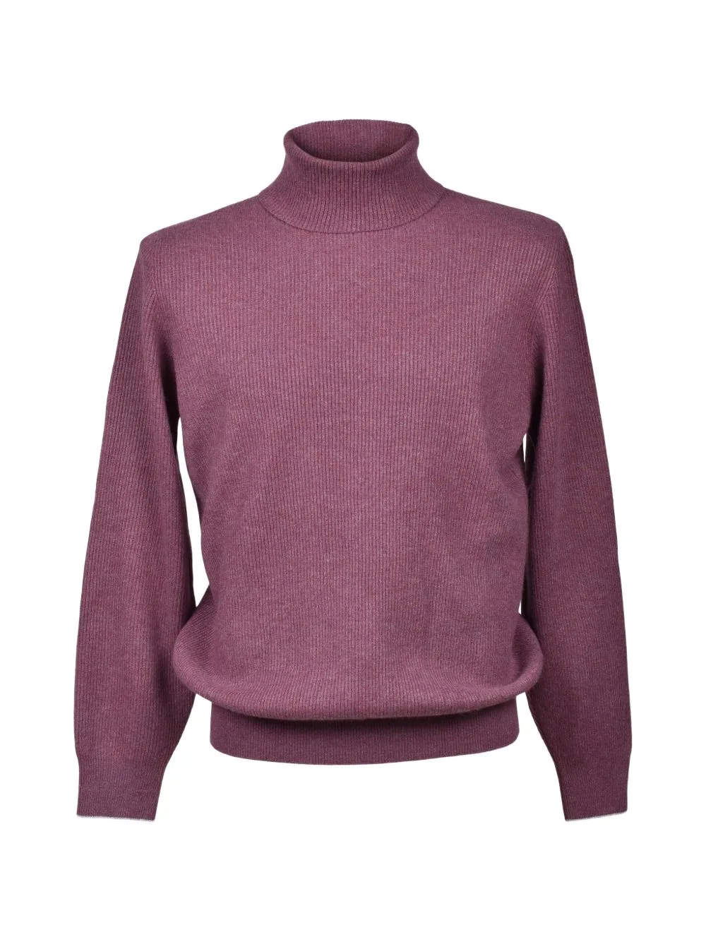 Ribbed-Knit Turtleneck Sweater by Brunello Cucinelli