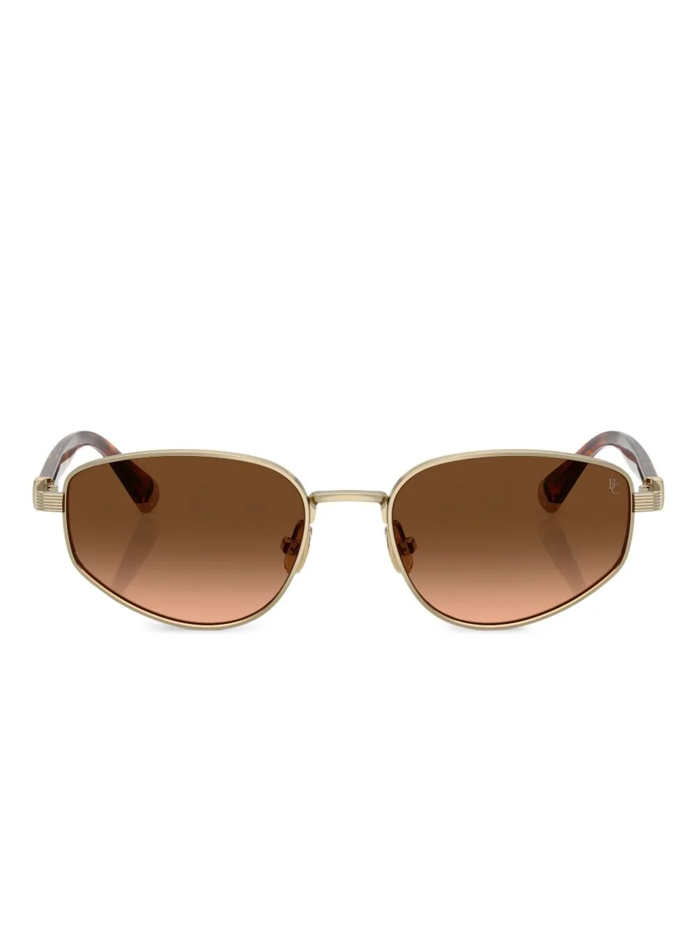 Oval-Frame Sunglasses by Brunello Cucinelli