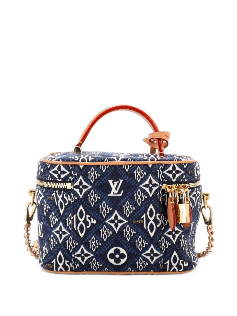 Vanity Handbag Limited Edition Since 1854 Monogram Jacquard PM Satchel by Louis Vuitton Pre-Owned