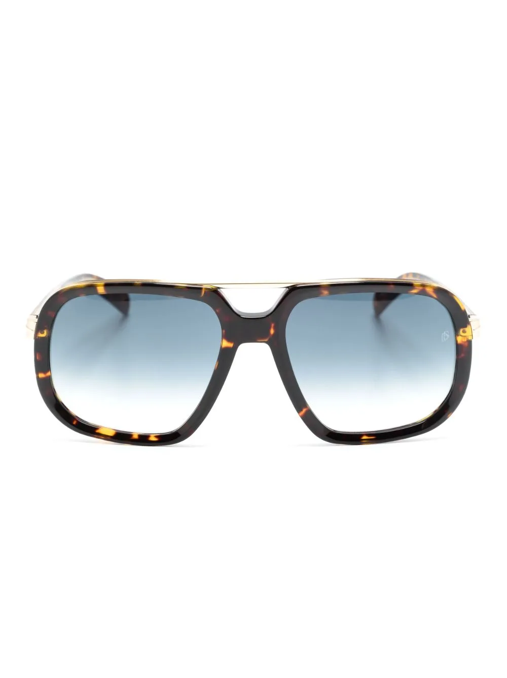 Tortoiseshell-Effect Sunglasses by Eyewear by David Beckham