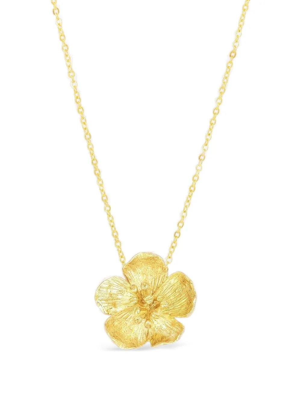 Buttercup Flower-Pendant Necklace by Ottoman Hands