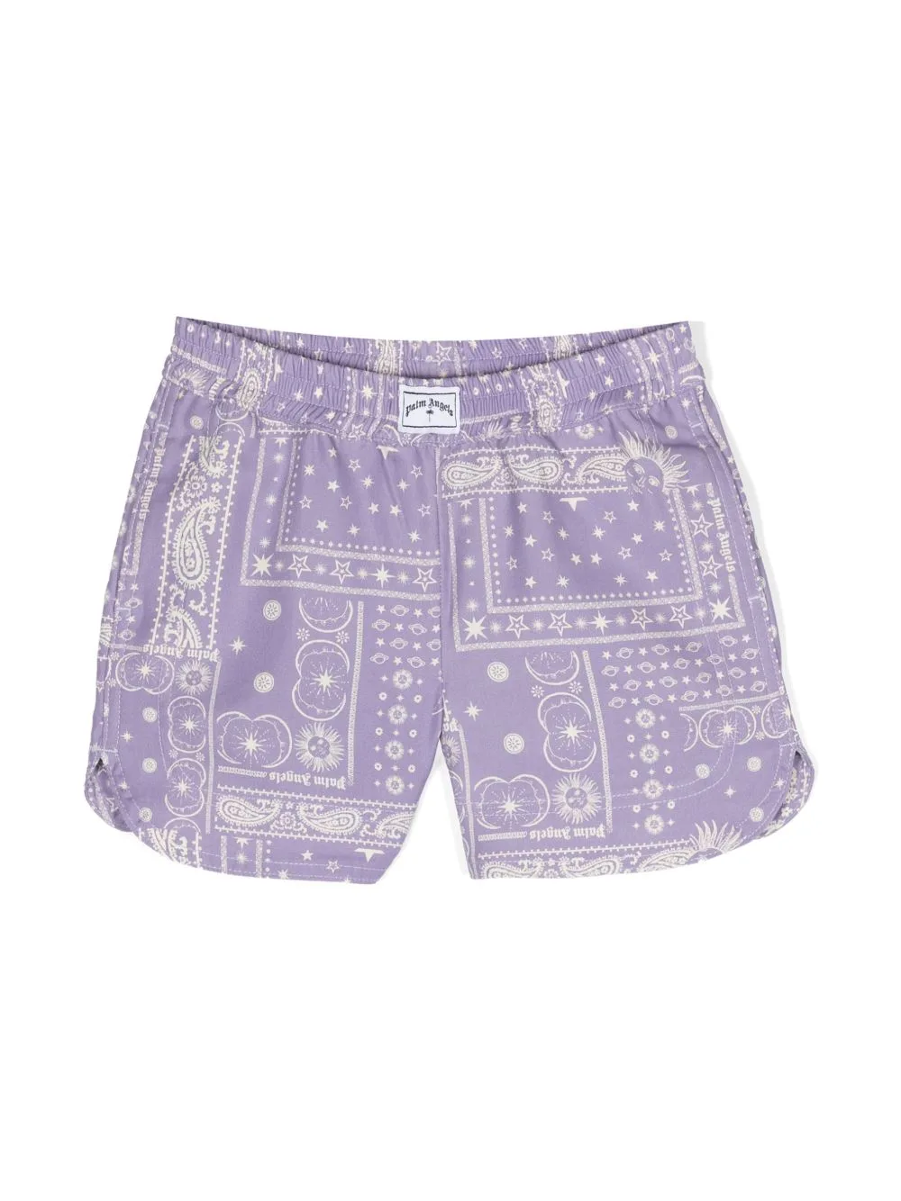 Graphic-Print Shorts by Palm Angels Kids