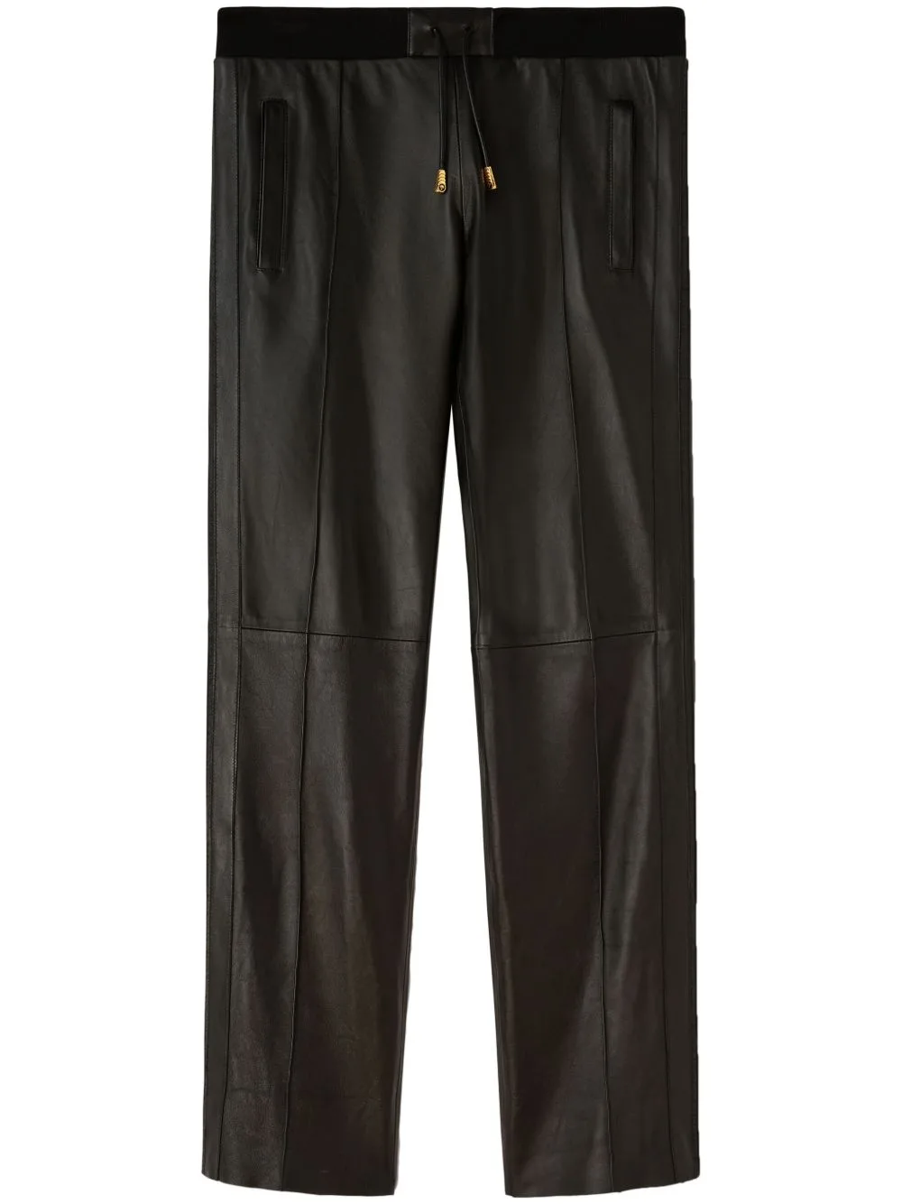 Leather Track Pants by Palm Angels