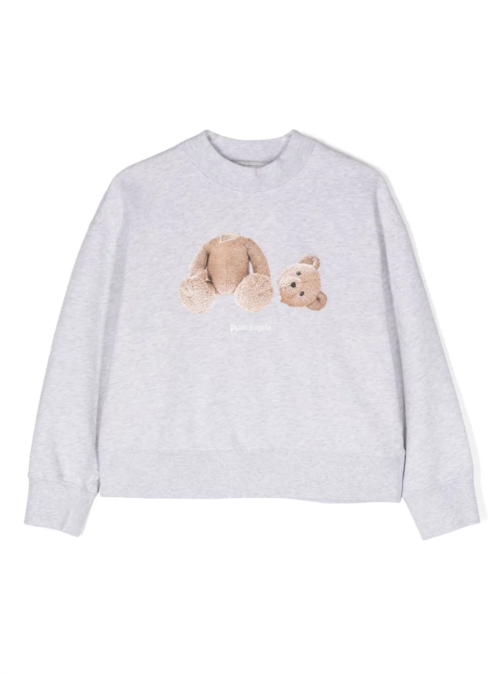 Logo-Print Teddy Bear Jumper by Palm Angels Kids