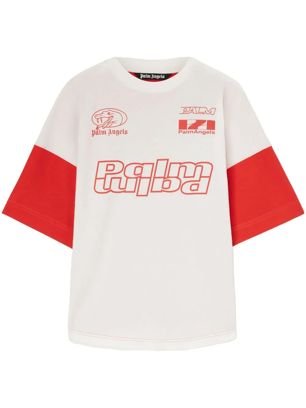 Snake-Print T-Shirt by Palm Angels