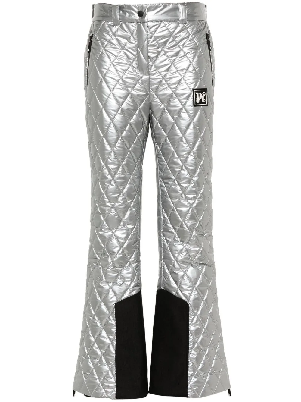 Reflective Quilted Ski Bottoms by Palm Angels