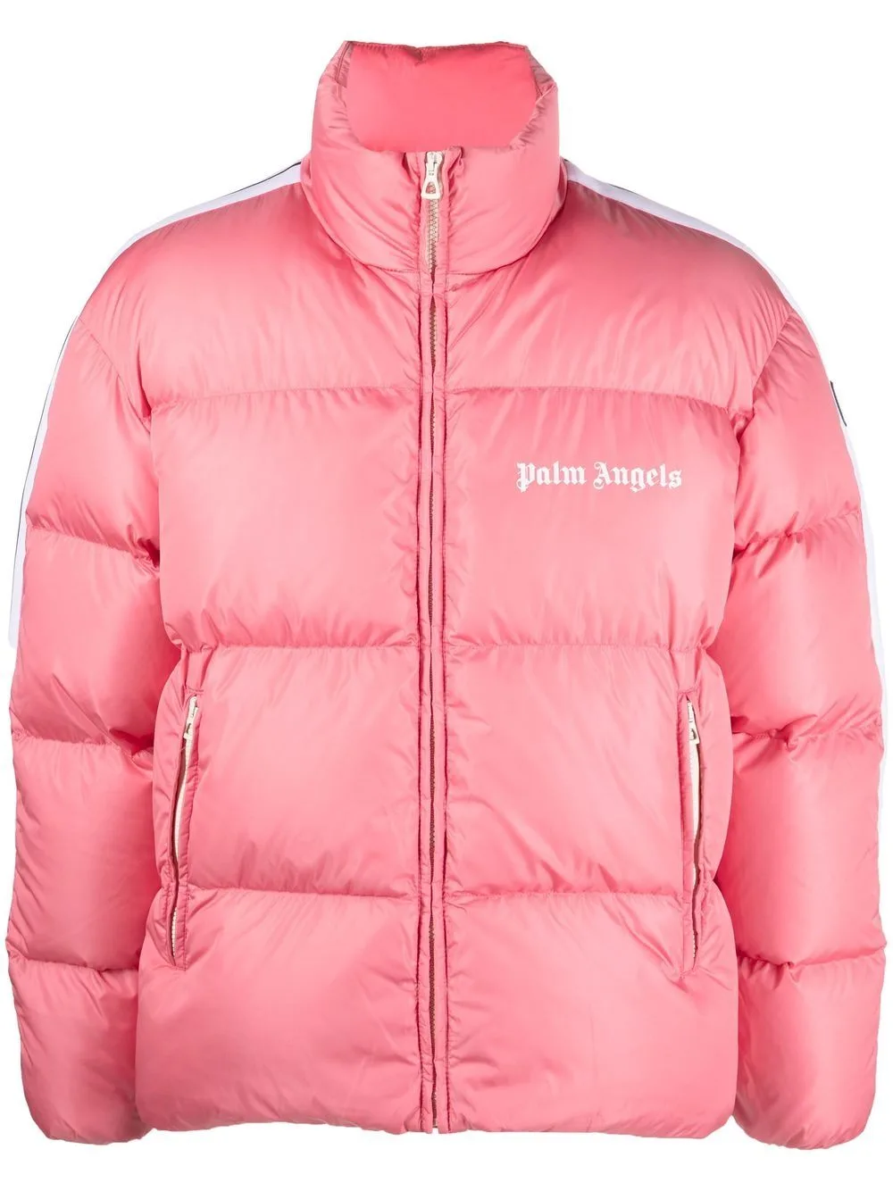 Logo-Print Padded Jacket by Palm Angels