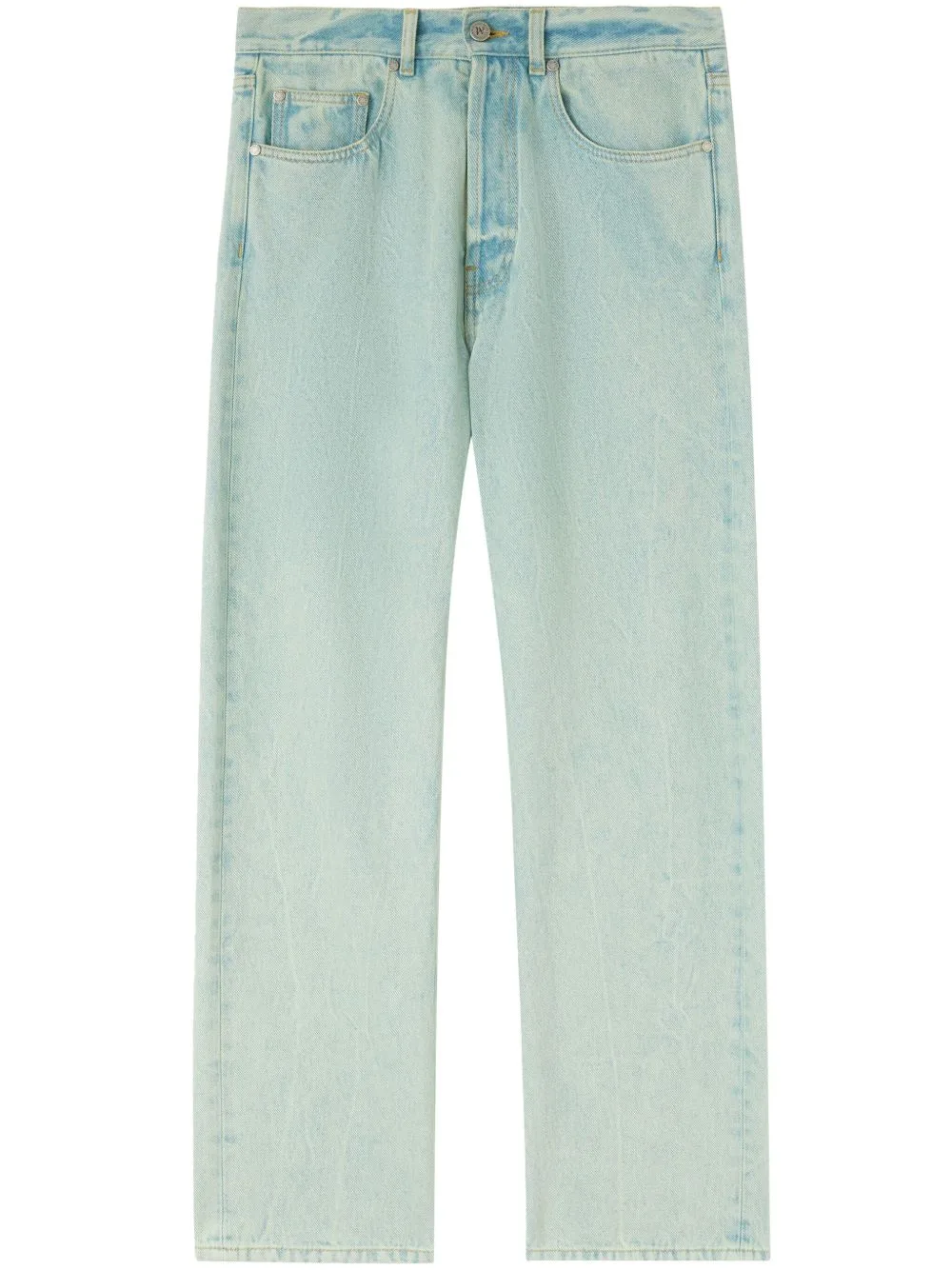 Overdyed Wide-Leg Jeans by Palm Angels