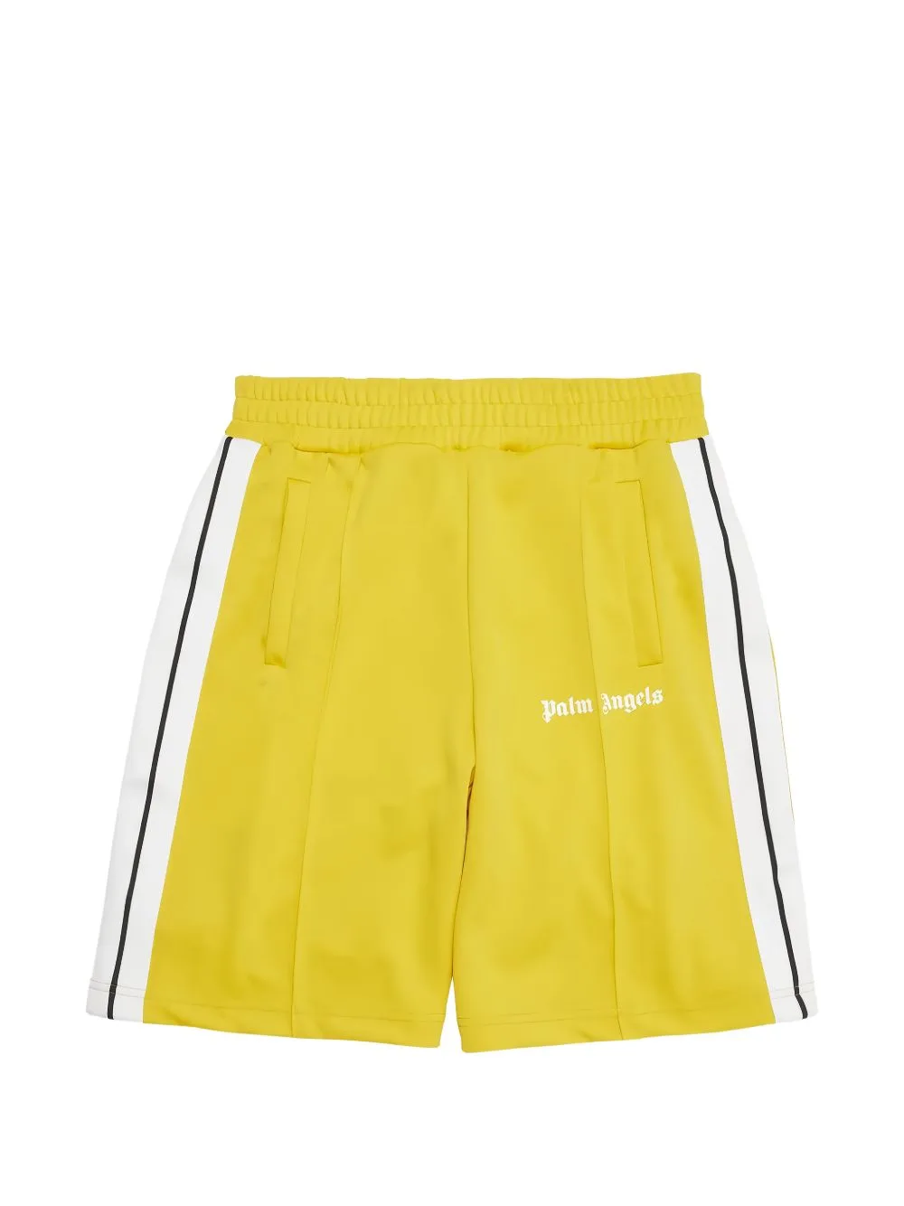 Logo-Print Side-Stripe Shorts by Palm Angels