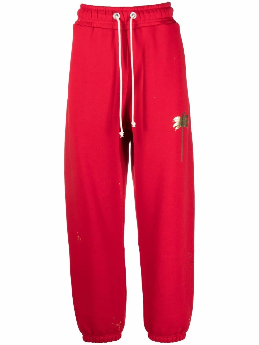 Palm Tree-Print Track Pants by Palm Angels