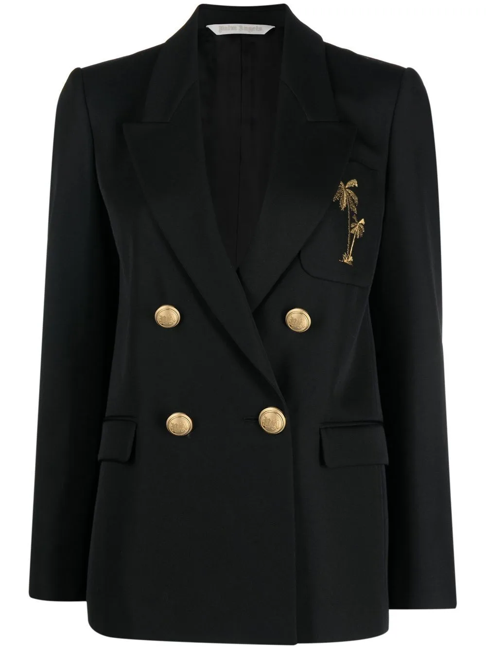 Palm-Embroidered Blazer by Palm Angels