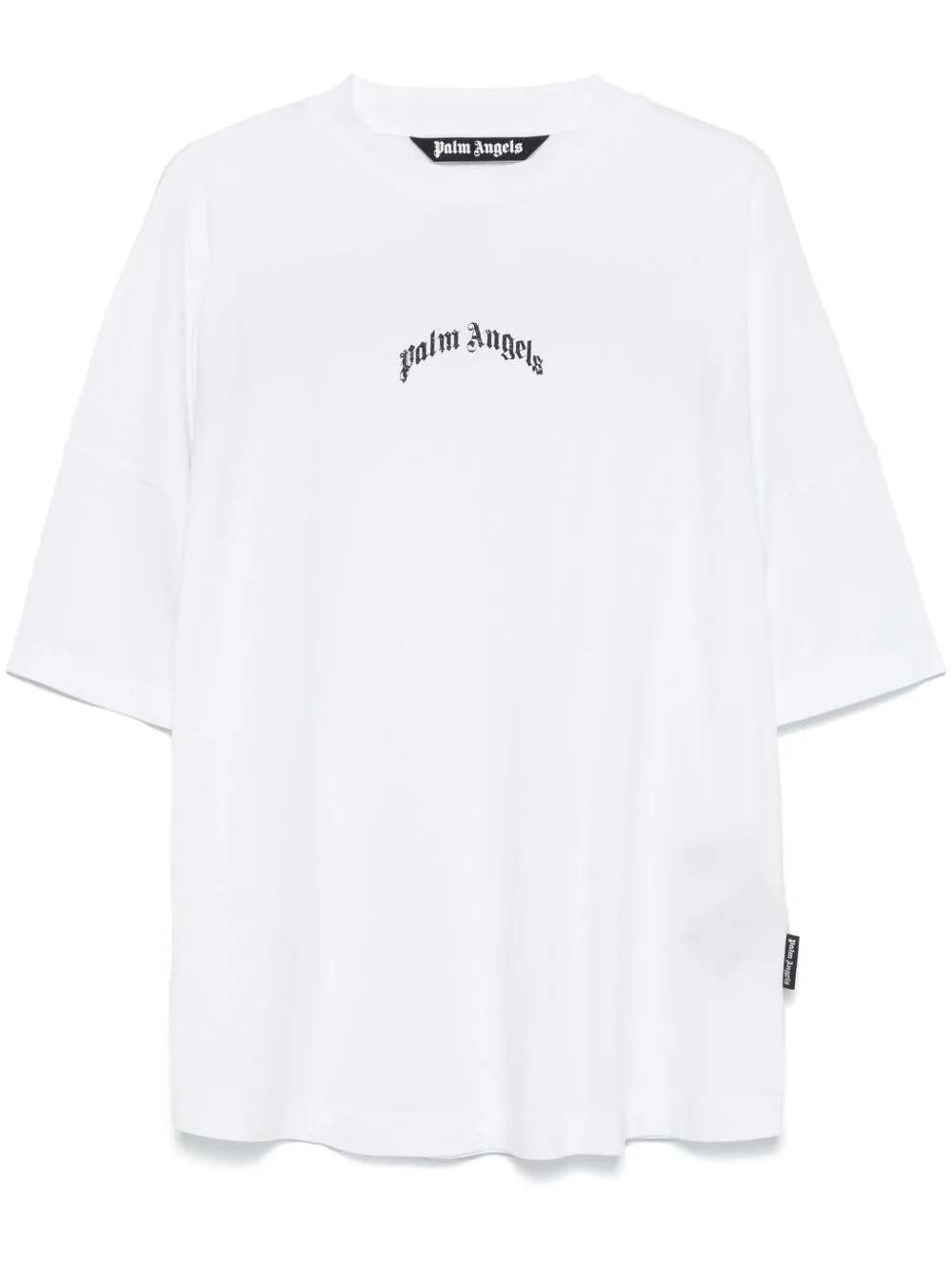 Curved-Logo T-Shirt by Palm Angels