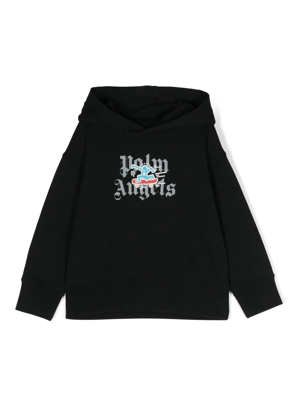 Palm Angels Kids x Keith Haring Logo-Print Hoodie by Palm Angels Kids