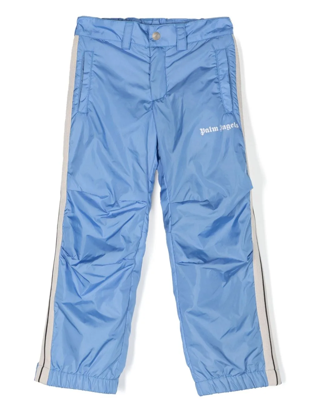 Stripe-Detail Straight-Leg Trousers by Palm Angels Kids