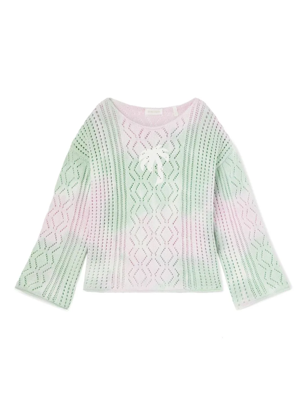 Printed Tie-Dye Sweater by Palm Angels Kids