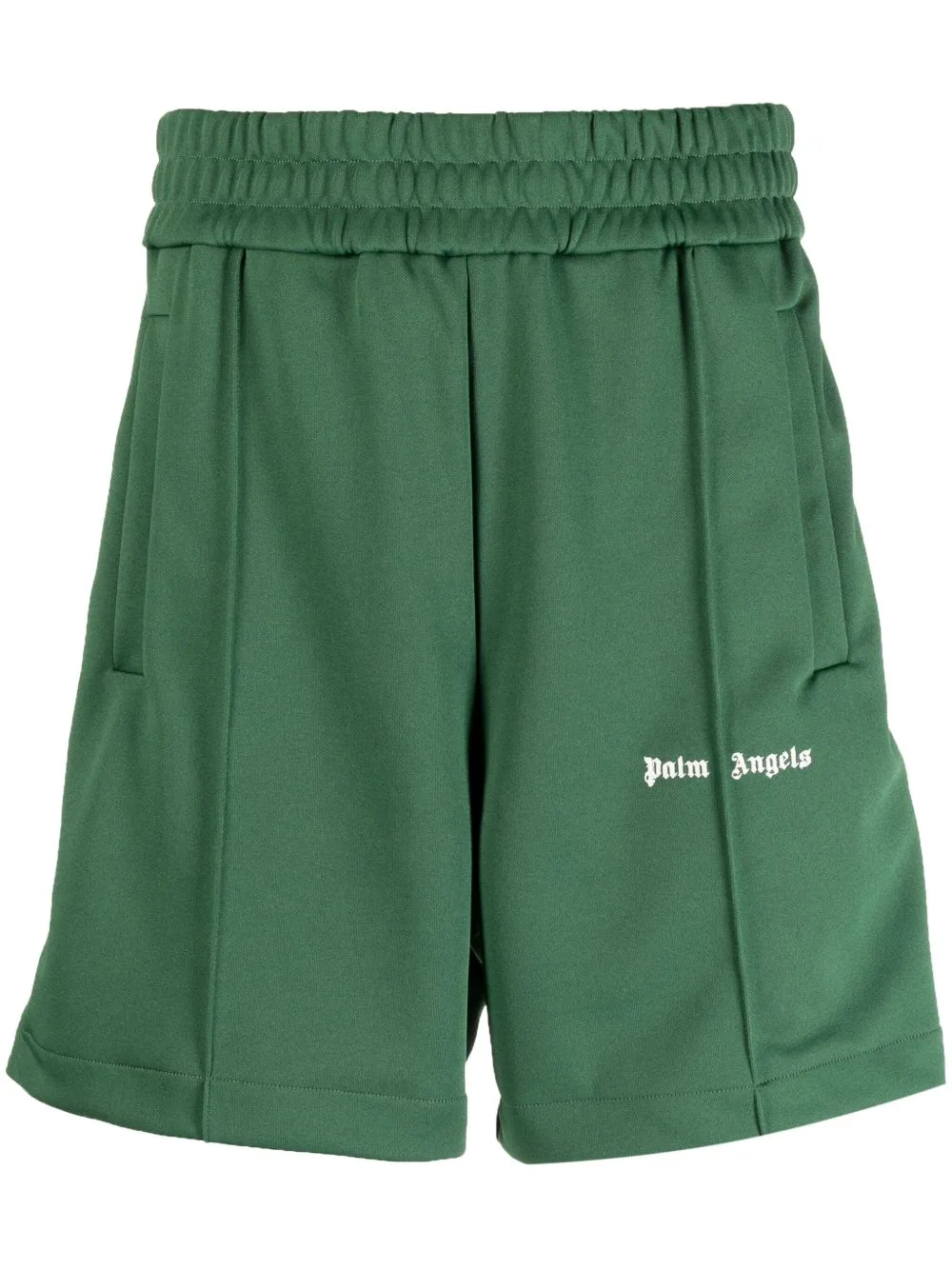 New Classic Embroidered Track Shorts by Palm Angels