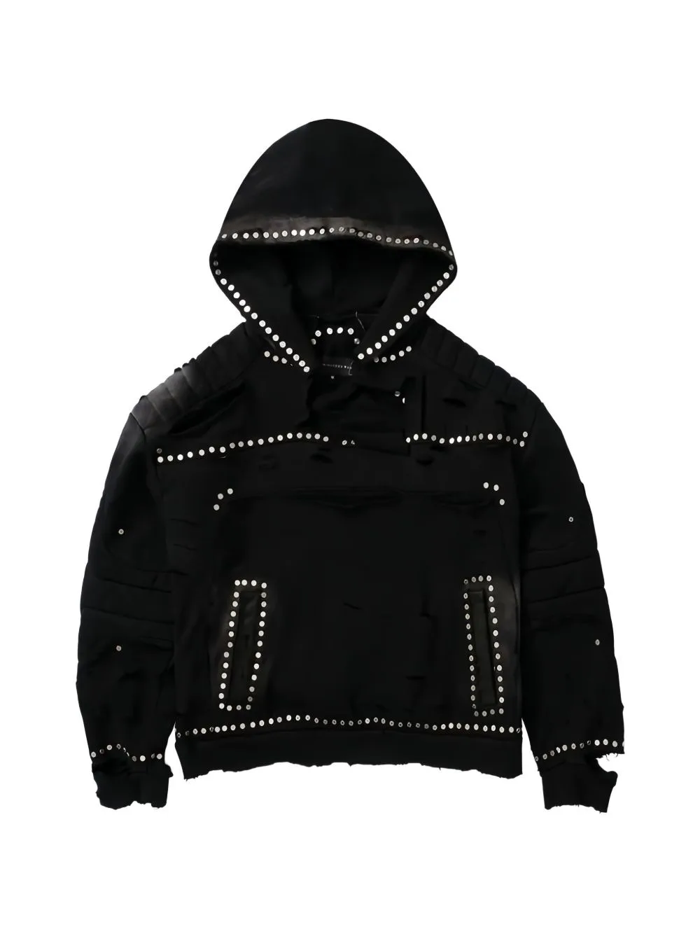 Studded Hoodie by Who Decides War