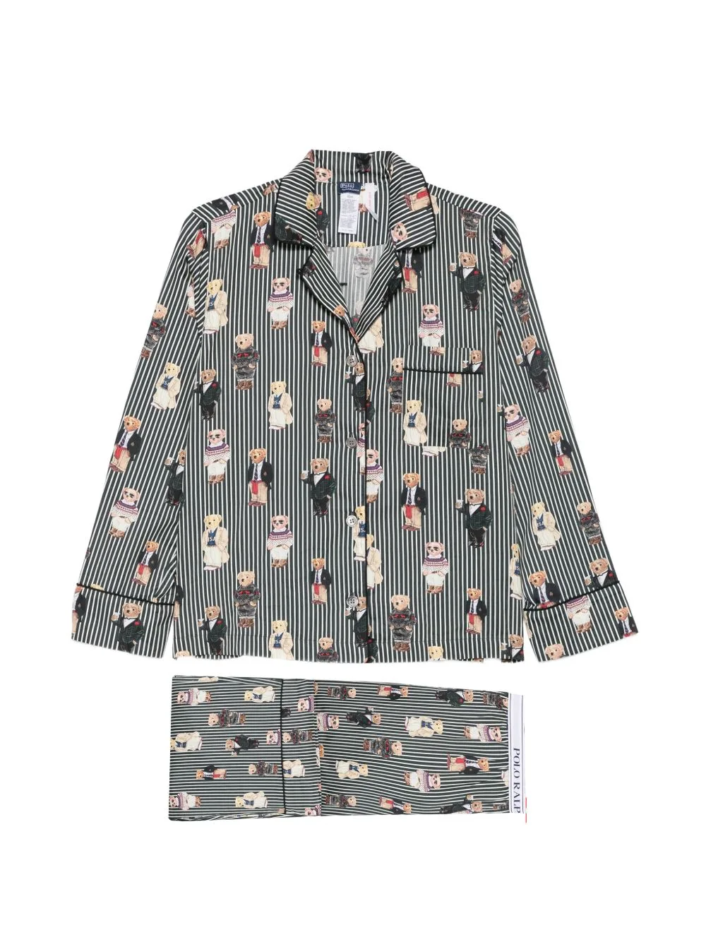 Polo Bear Striped Pajamas by Polo Ralph Lauren
