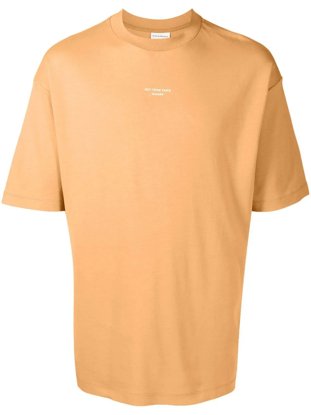 Logo-Print Cotton T-Shirt by Drôle De Monsieur
