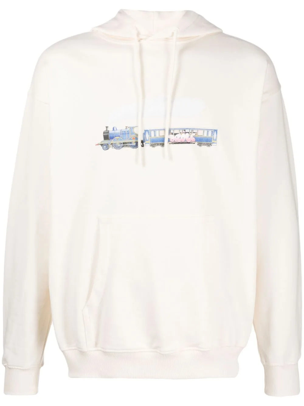Graphic-Print Cotton Hoodie