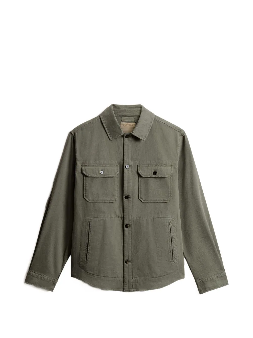 Garment-Dyed Shirt Jacket