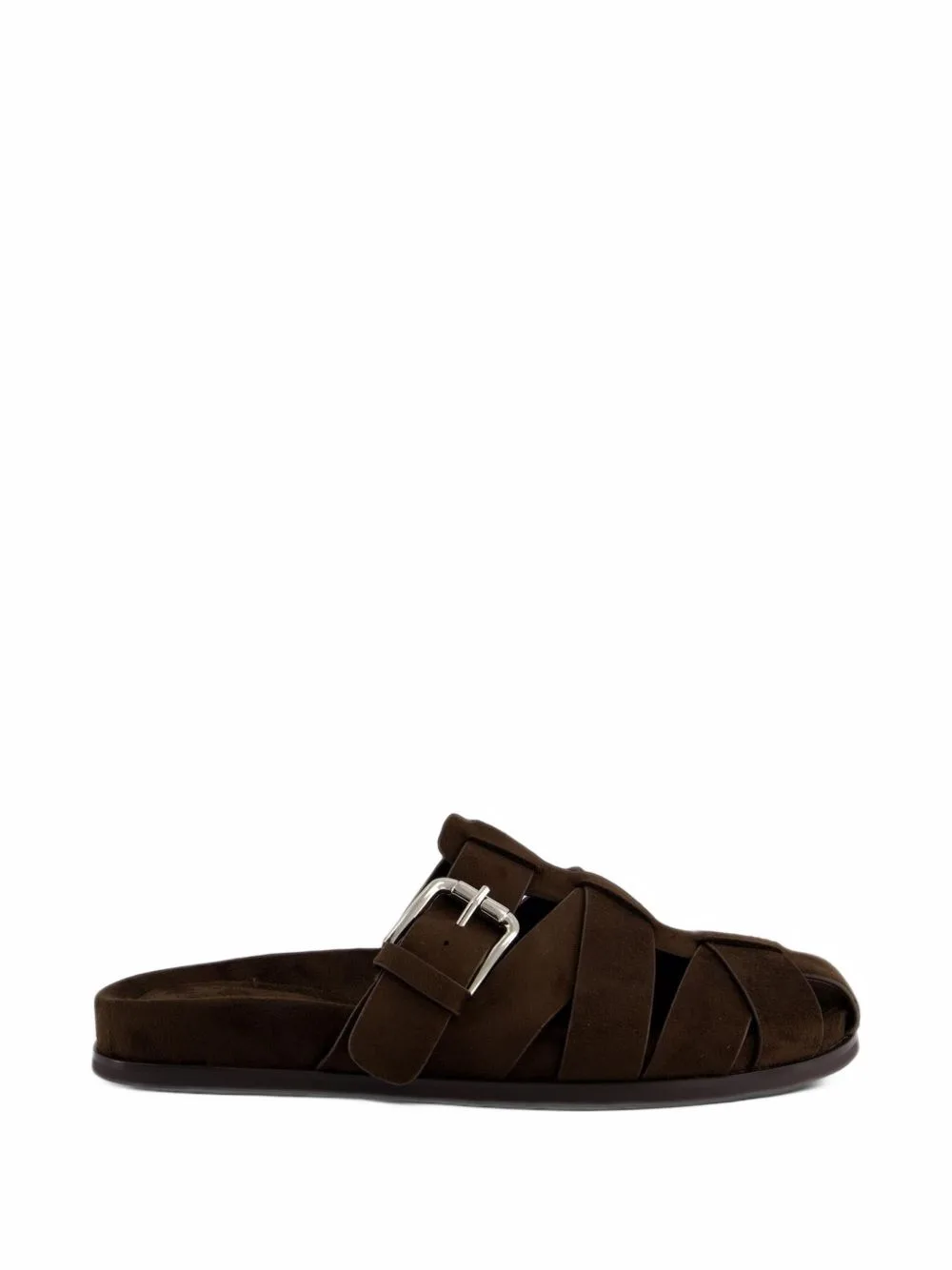 Buckle-Fastening Sandals by CORINA