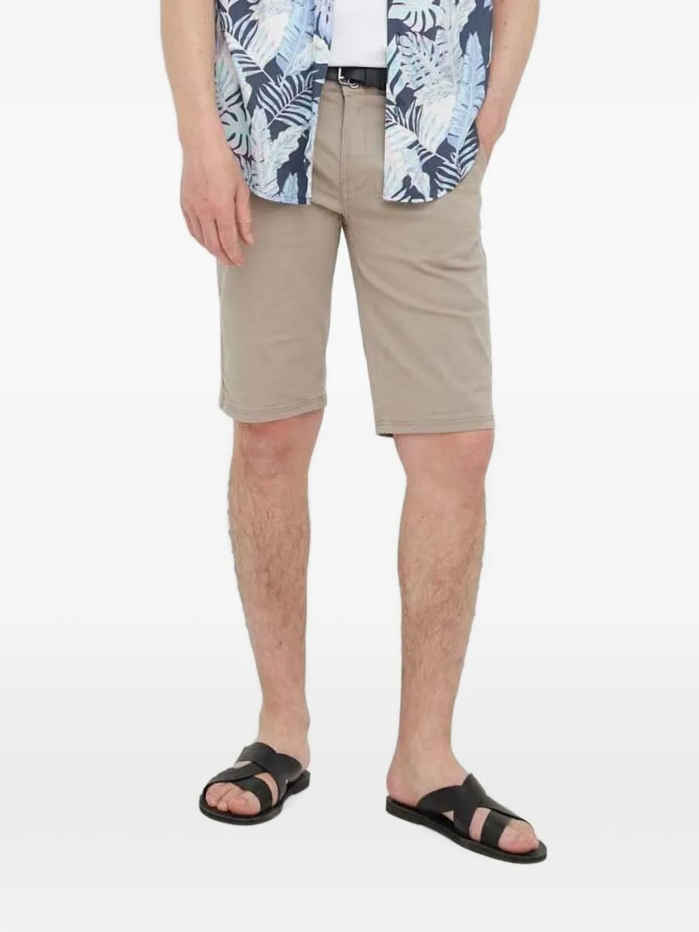 Logo-Patch Chino Shorts by Lindbergh