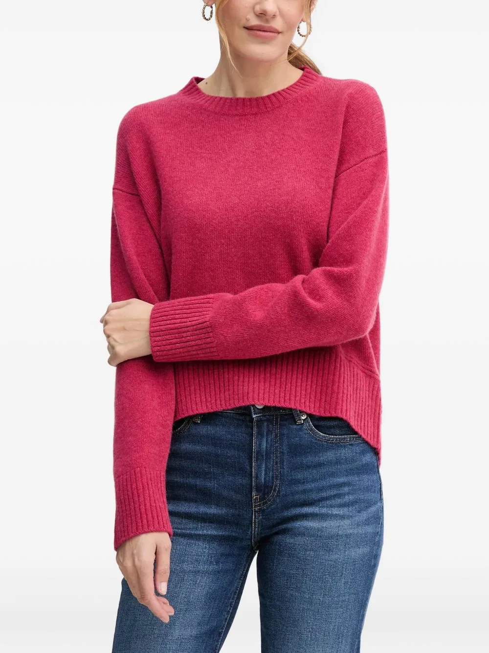 Ribbed Knit Sweater