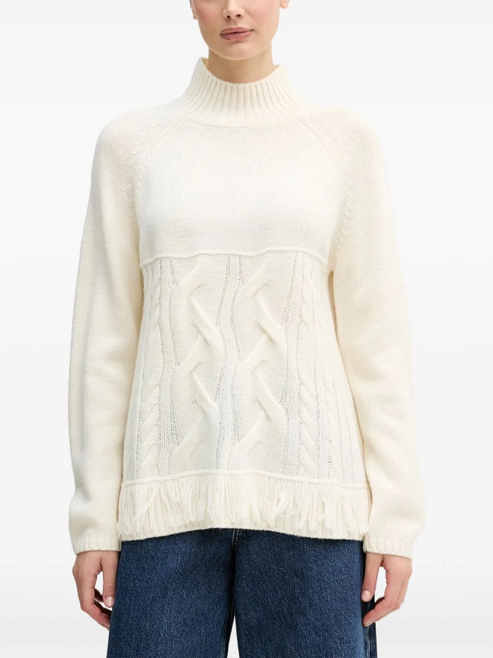 Cable-Knit Jumper