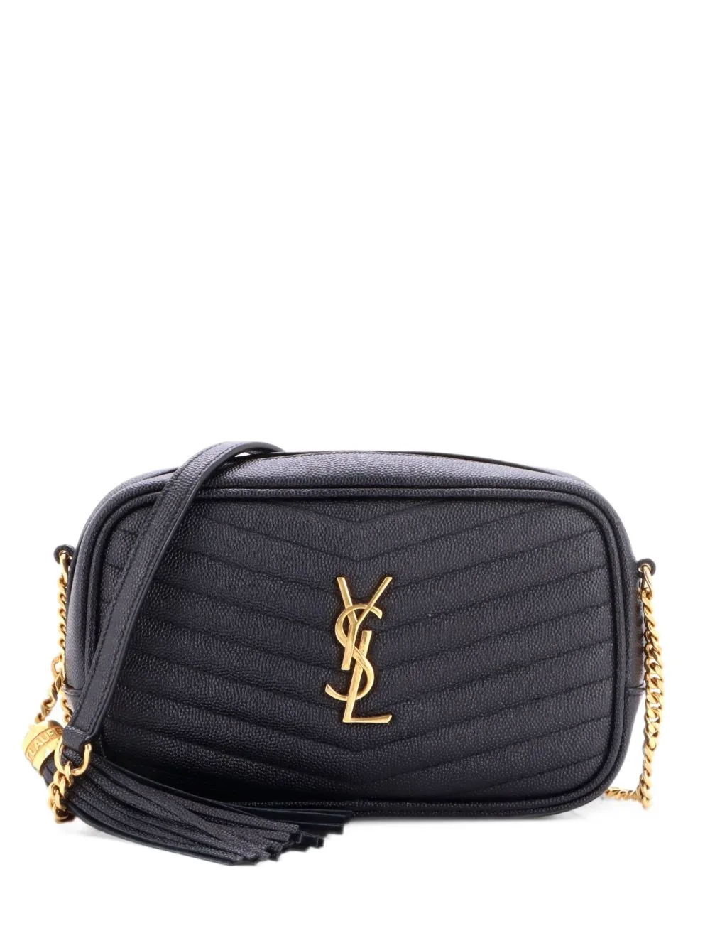 Lou Camera Bag Matelasse Chevron Leather Mini Crossbody Bag