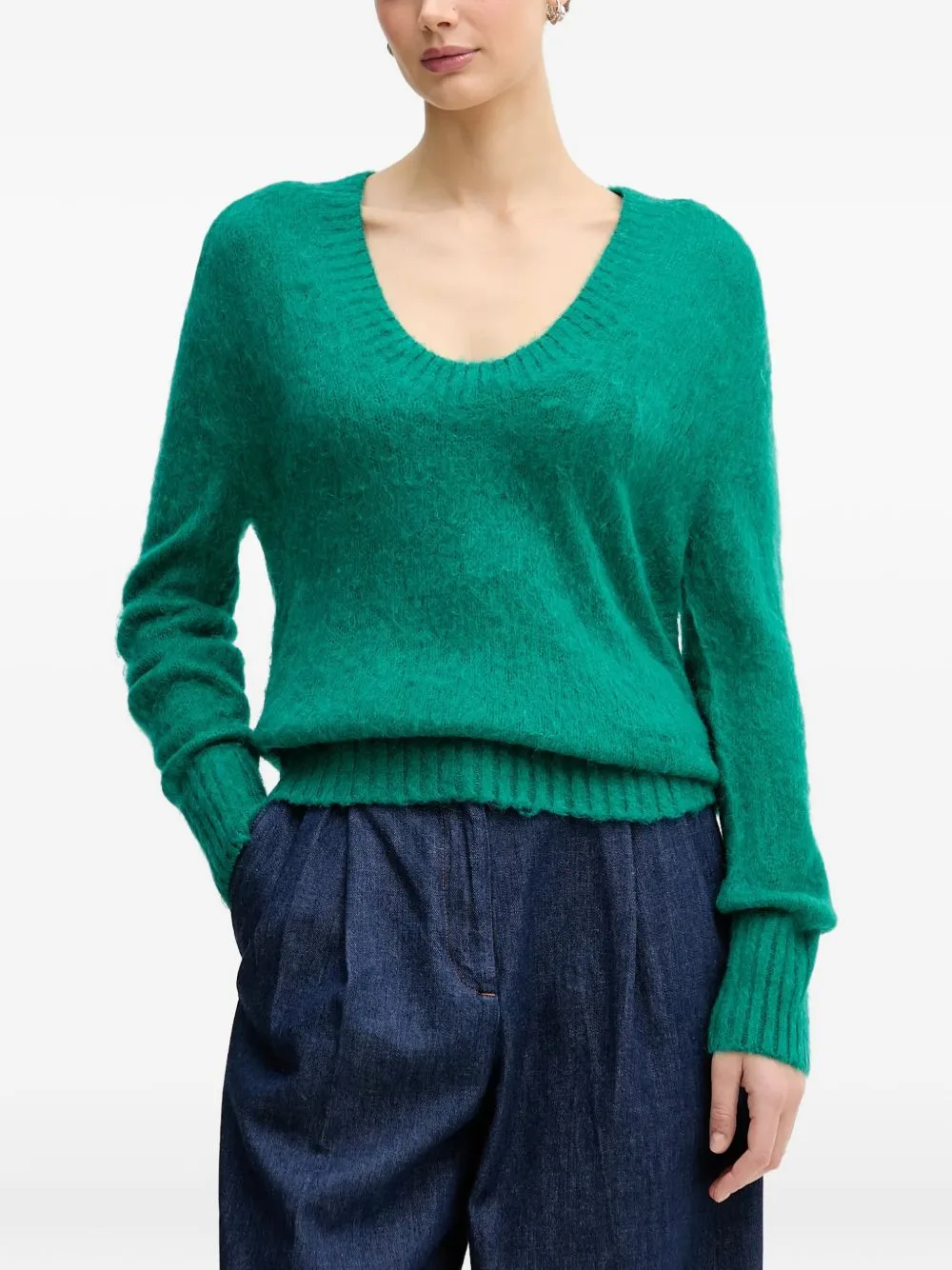 V-Neck Sweater by Benetton