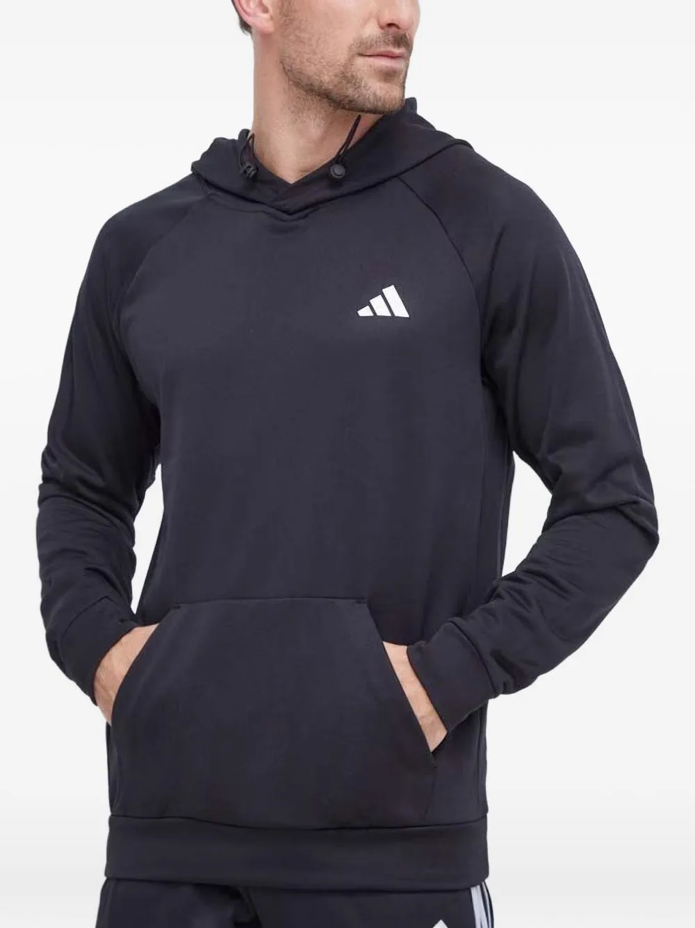 Logo-Print Hoodie by adidas